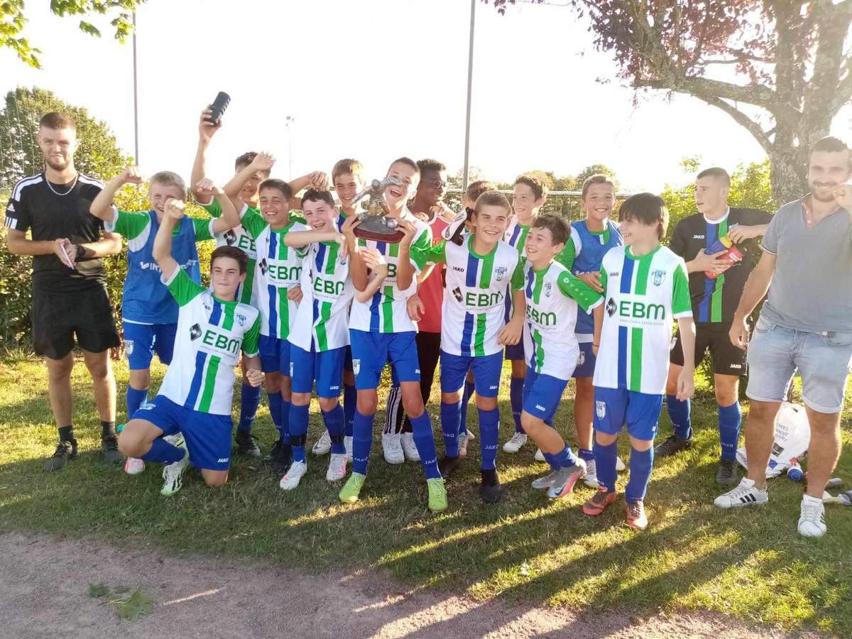 Album Victoire des U15A en tournoi de préparation à club