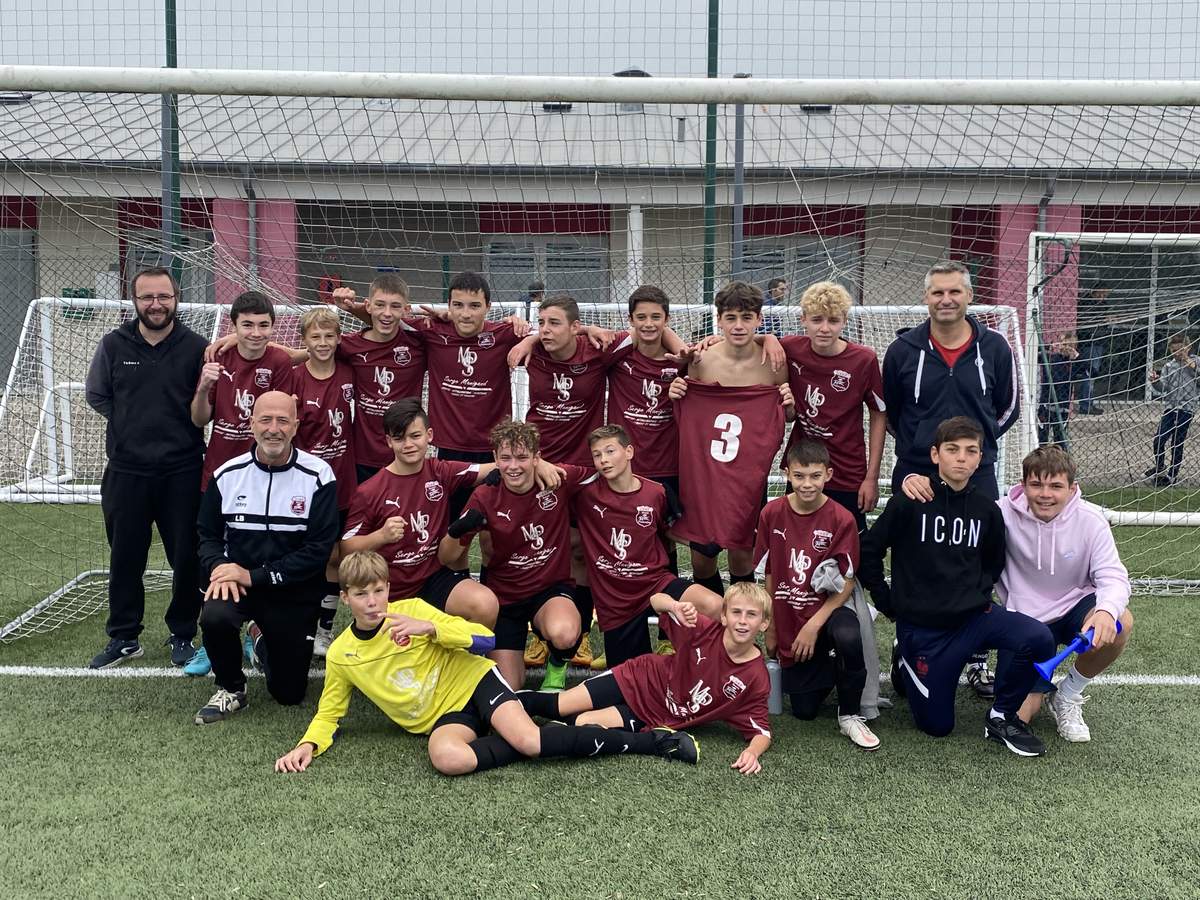 Actualité U15 BF01 vs FC Bresse Nord Un match club Football