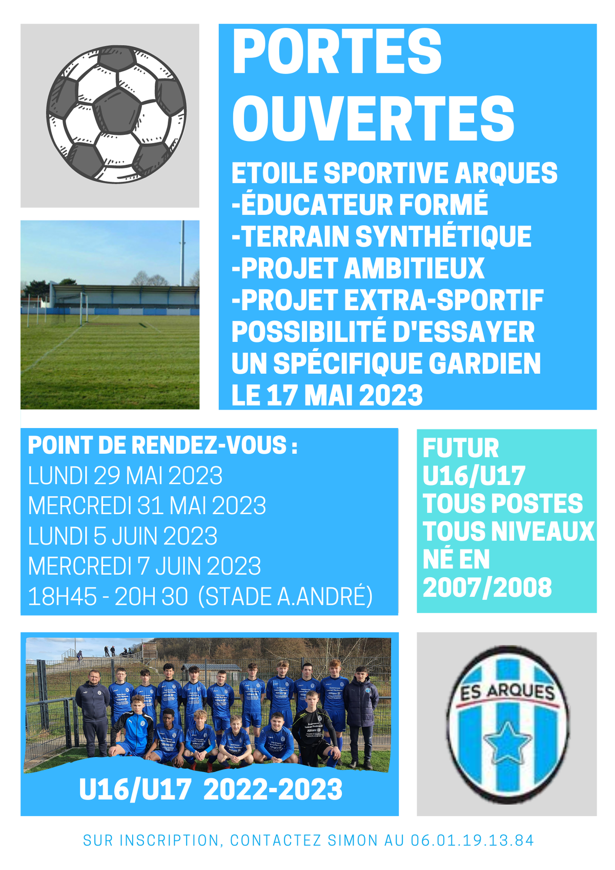 Actualit Journ Es Porte Ouverte U Club Football Etoile Sportive