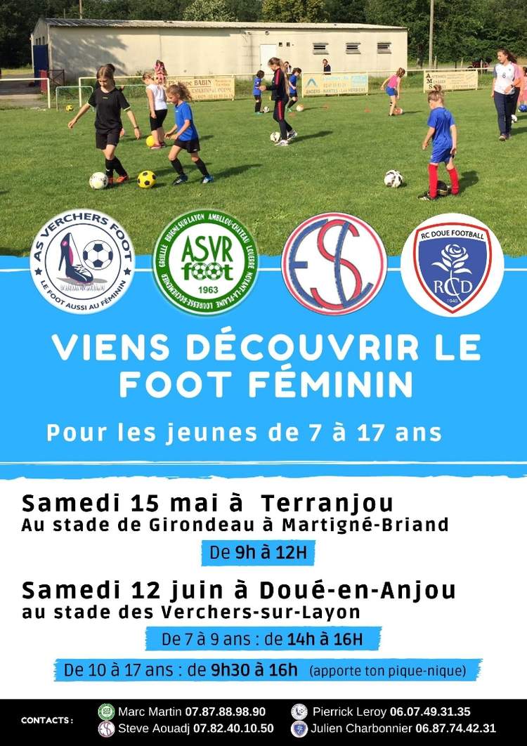 Actualit Portes Ouvertes Foot F Minin Club Football Entente