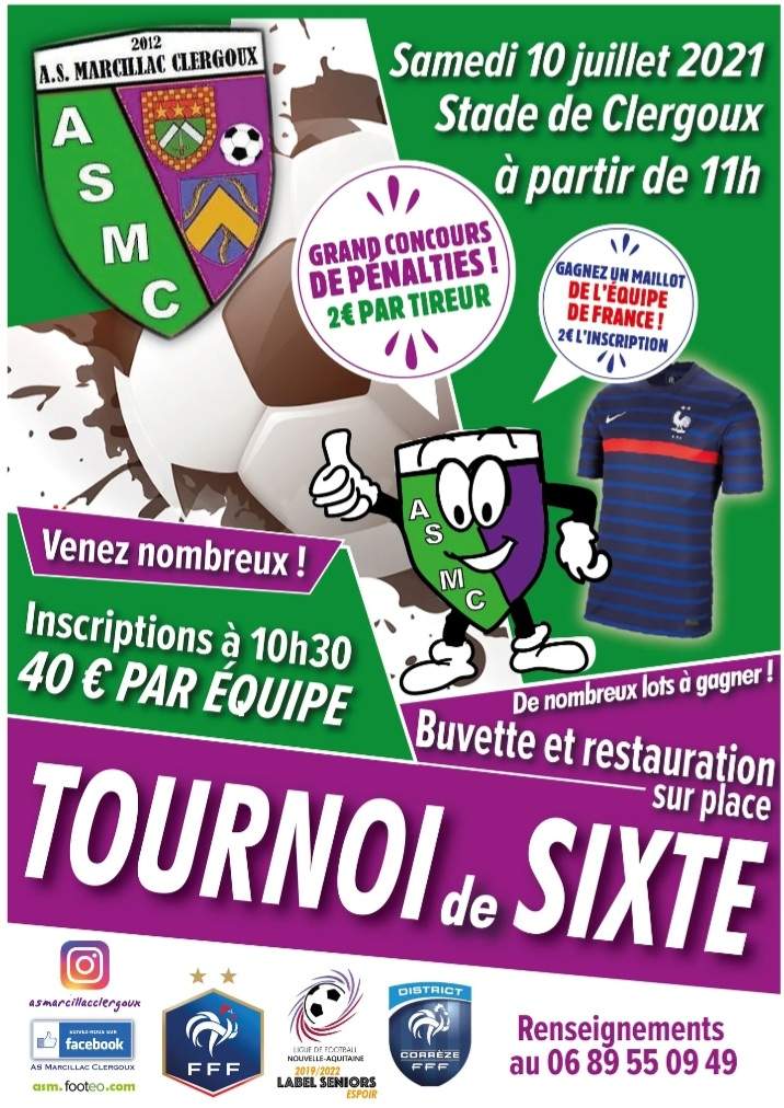 Actualit Tournoi Foot Sixte Club Football Association Sportive