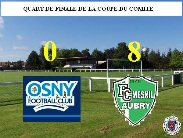 Actualit Carton Plein Club Football Mesnil Aubry Fc Footeo