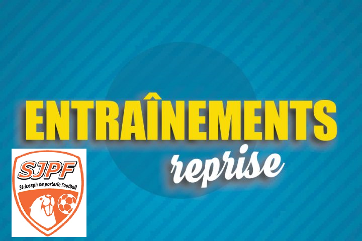 Actualité Reprise des entraînements saison 2019 2020 club Football