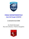 JOUR DE FINALE DEPARTEMENTALE