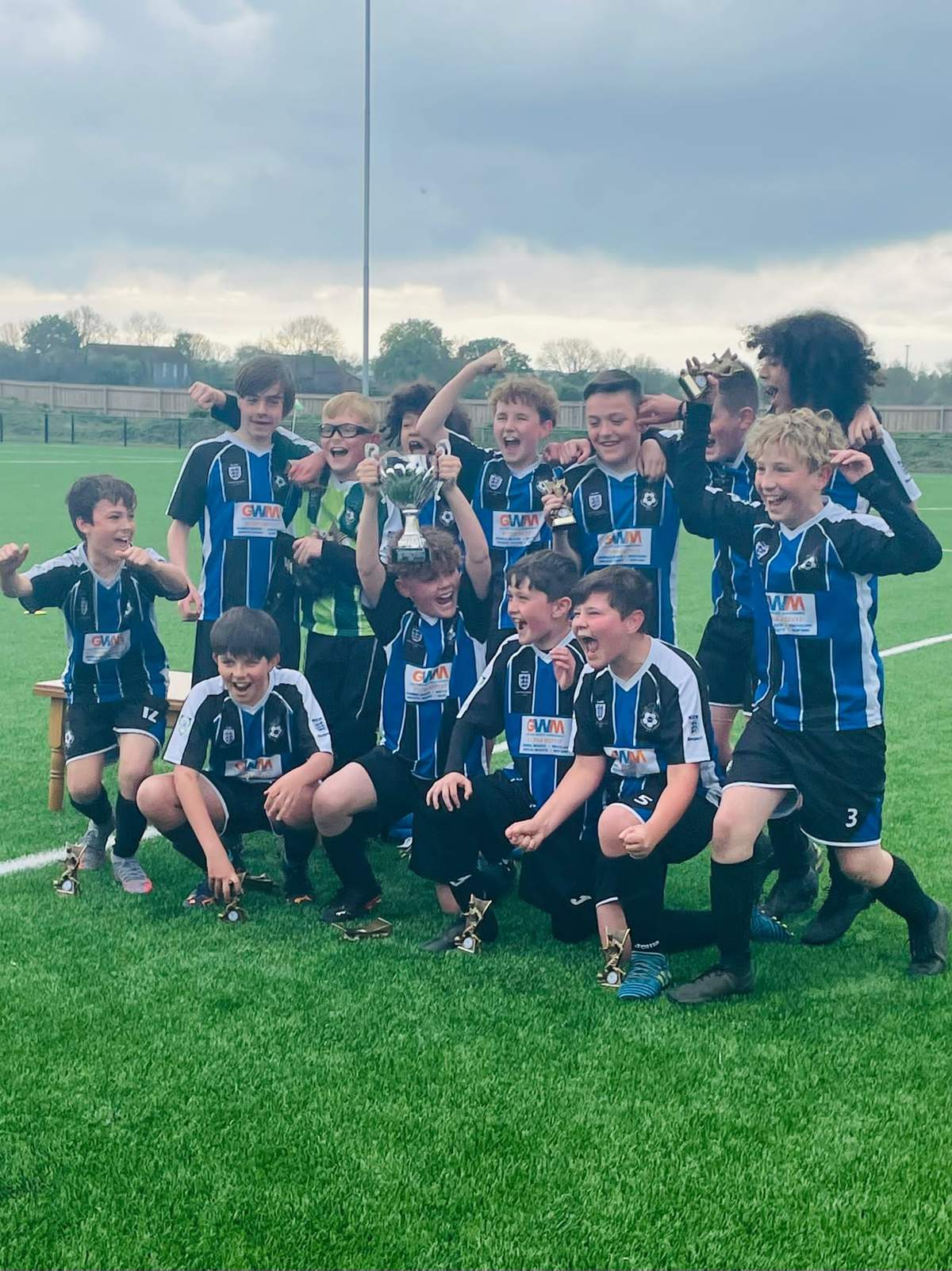 album - UNDER 12's BLUE AFTER WINNING JOHN DISLEY CUP... - club ...