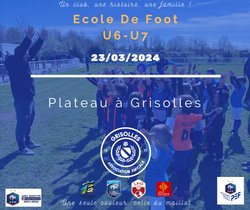 EcoleDeFoot - 23/03/2024 - Plateau U7 à Grisolles - Association Amicale Grisolles