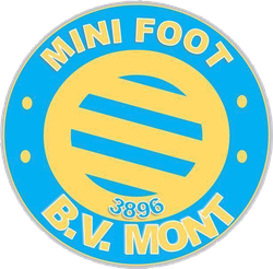 logo du club . MINI-FOOT  BV.MONT -YVOIR