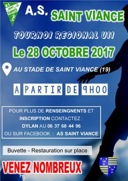 tournoi regional U11 - Association Sportive de Saint-Viance