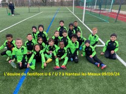 Festifoot U 6 / U 7 à Nanteuil les Meaux du 09/03/2024 - CLAYE-SOUILLY SPORTIF FOOTBALL