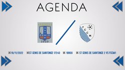 Agenda 19 novembre - Football-Club du Canton de Mirambeau