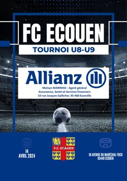 Tournois du FC Ecouen . DATES A RETENIR.