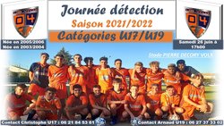 Detection U17 et U19 le samedi 26 juin à 17h00 au stade Pierre decory à Volx - US VIVO 04 (Villeneuve-Volx)