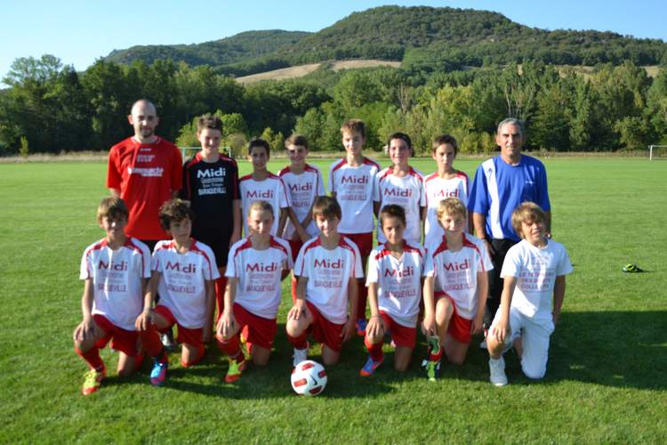 U13 à 9 équipe 1 (nés en 2000-2001)