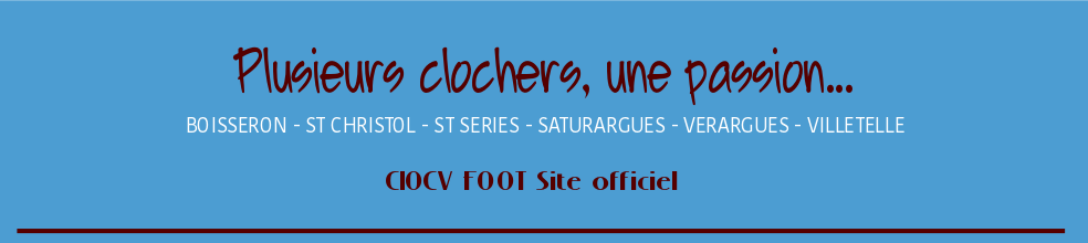 C.I.O.COURCHAMP  VIDOURLE : site officiel du club de foot de Boisseron - footeo