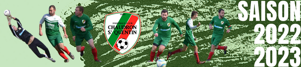 FOOTBALL CLUB CHAUDRON SAINT QUENTIN : site officiel du club de foot de Saint Quentin-en-Mauges - footeo