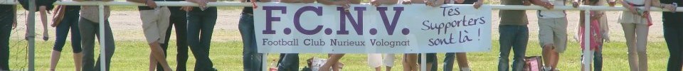 FOOTBALL CLUB DE NURIEUX-VOLOGNAT : site officiel du club de foot de NURIEUX-VOLOGNAT - footeo