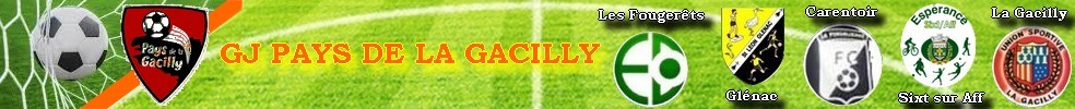 Groupement des jeunes du PAYS DE LA GACILLY : site officiel du club de foot de LA GACILLY - footeo