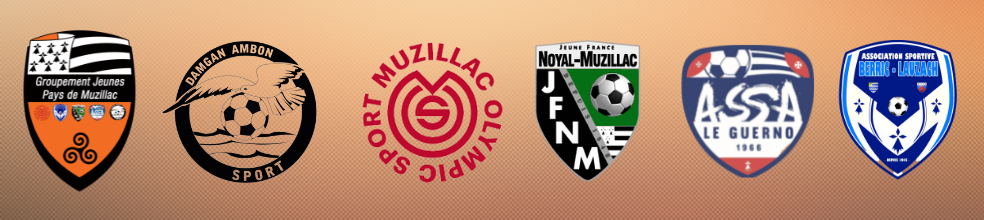Groupement Jeunes Pays de Muzillac : site officiel du club de foot de MUZILLAC - footeo