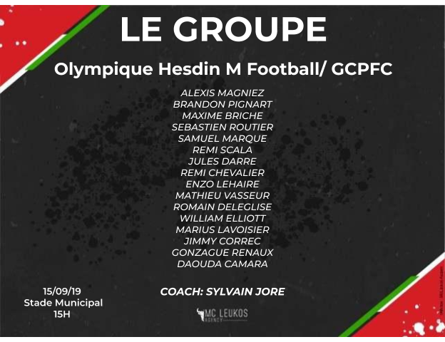 Actualité - O.HESDIN.F/GRAND CALAIS PASCAL FC : LE GROUPE - Club ...