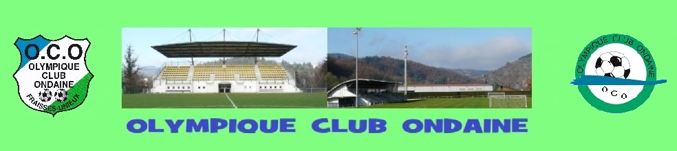 Olympique Club Ondaine  : site officiel du club de foot de FRAISSES - footeo