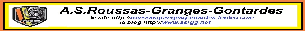 A.S.Roussas-Granges-Gontardes : site officiel du club de foot de ROUSSAS - footeo