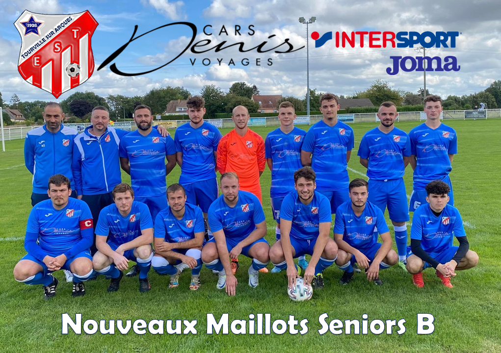 Actualité - Nouveaux Maillots Seniors B - Club Football E S TOURVILLE ...