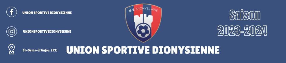 Union Sportive Dionysienne : site officiel du club de foot de ST DENIS D ANJOU - footeo