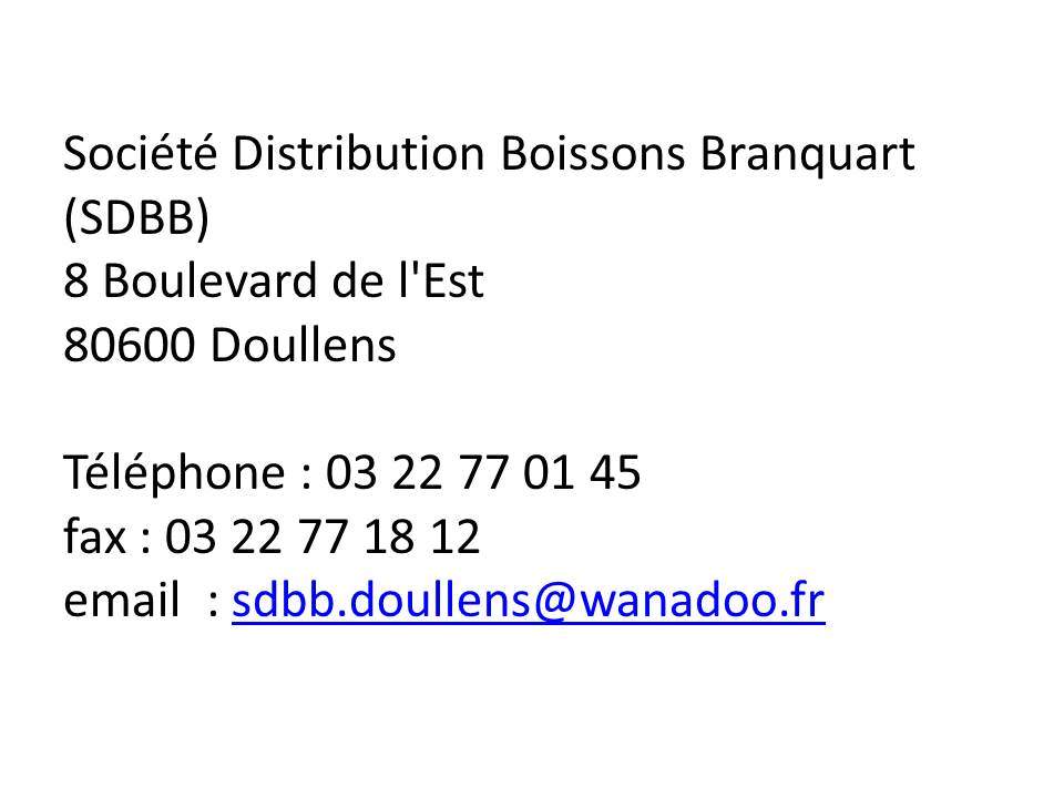 S.D.B.B Sociéte De Distribution Boissons Branquart - Club Football ...